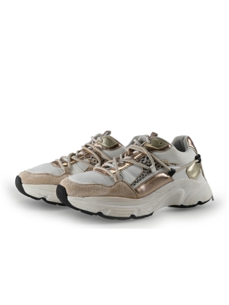 Poelman Sneakers Beige 347347
 Maat 38
 