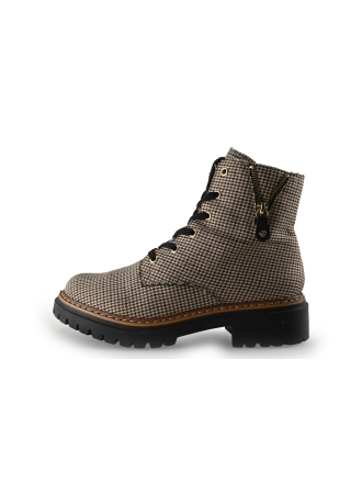 Rieker Veterboots Beige 347362
 Maat 40
 