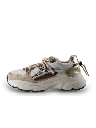 Poelman Sneakers Beige 347528
 Maat 39
 