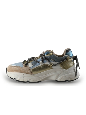 Poelman Sneakers Blauw 347571
 Maat 39
 