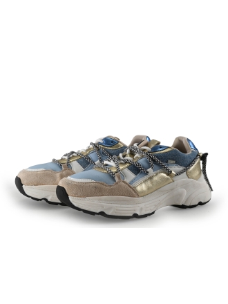 Poelman Sneakers Blauw 347653
 Maat 39
 