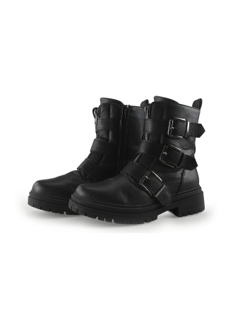 Sub55 Biker boots Zwart 347774
 Maat 37
 