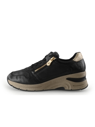 Rieker Sneakers Zwart 347792
 Maat 39
 
