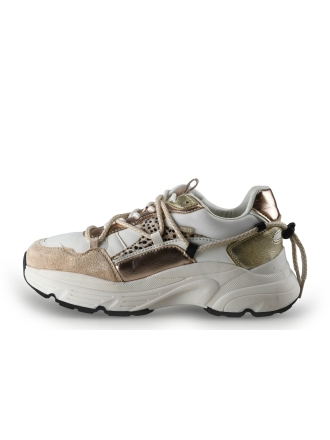 Poelman Sneakers Beige 347875
 Maat 39
 