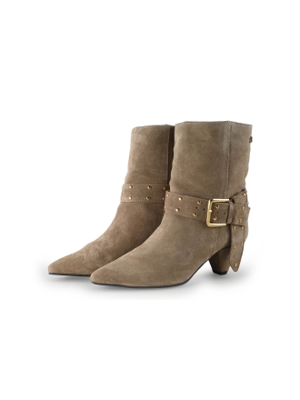 Babouche Enkellaarzen Beige 348129
 Maat 38
 