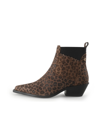 Copenhagen Shoes Enkellaarzen Panter 348267
 Maat 38
 