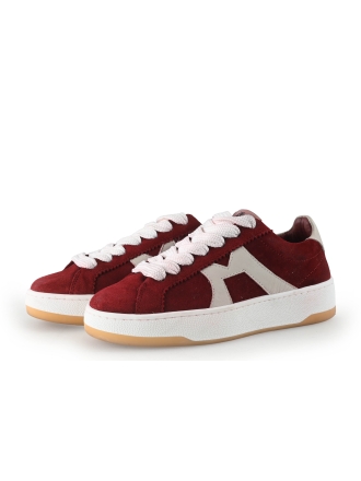 Manfield Sneakers Rood 348293
 Maat 37
 