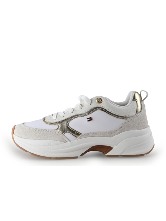 Tommy Hilfiger Sneakers Goud 348351
 Maat 40
 