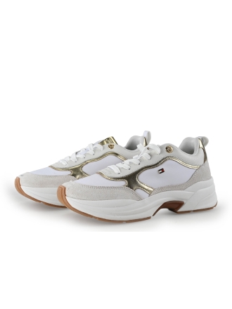Tommy Hilfiger Sneakers Goud 348351
 Maat 40
 