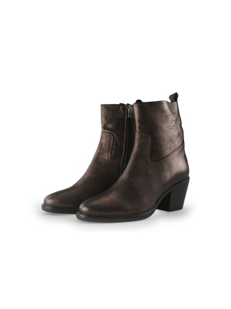 Shabbies Amsterdam Enkellaarzen Brons 348416
 Maat 39
 