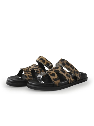 Manfield Slippers Beige 348519
 Maat 40
 