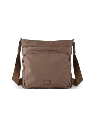 Charm Schoudertas Bruin 348538
 Maat standaard
 