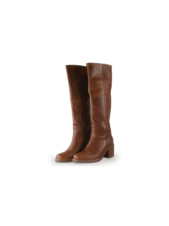 Shabbies Amsterdam Laarzen Cognac 348547
 Maat 40
 