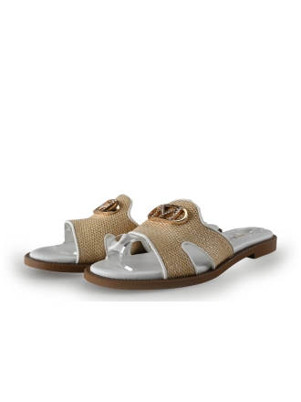 Mexx Slippers Wit 348603
 Maat 38
 