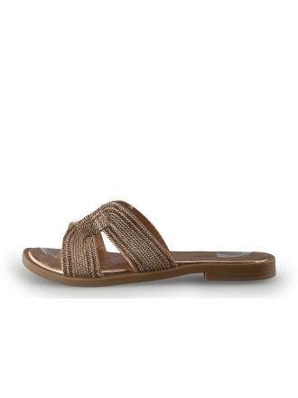 Signatur Slippers Goud 348617
 Maat 38
 