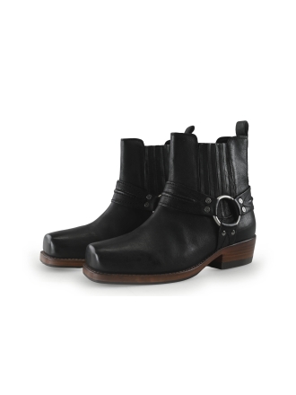 Bronx Enkellaarzen Zwart 348646
 Maat 40
 