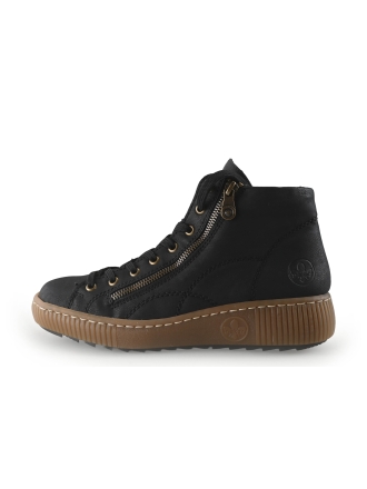 Rieker Hoge sneakers Zwart 348657
 Maat 39
 