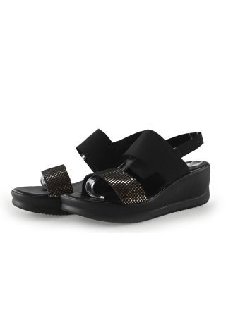 Nelson Sandalen Zwart 348720
 Maat 41
 
