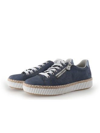Rieker Veterschoenen Blauw 348722
 Maat 36
 