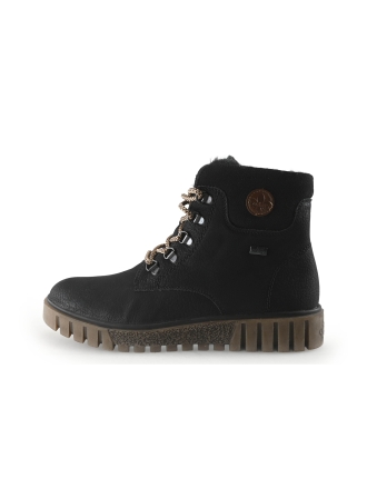 Rieker Veterboots Zwart 348776
 Maat 39
 