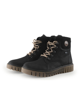 Rieker Veterboots Zwart 348776
 Maat 39
 