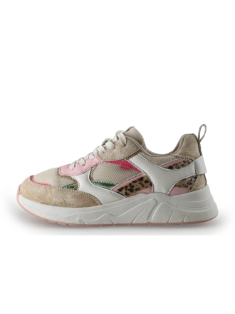 Poelman Sneakers Beige 348795
 Maat 39
 