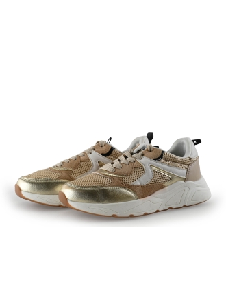 Poelman Sneakers Beige 348896
 Maat 38
 