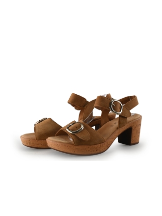 Gabor Sandalen Cognac 348962
 Maat 37½
 