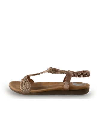 Dolcis Sandalen Goud 348983
 Maat 38
 