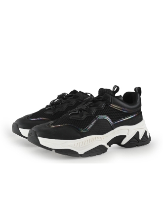 Steve Madden Sneakers Zwart 349014
 Maat 39
 