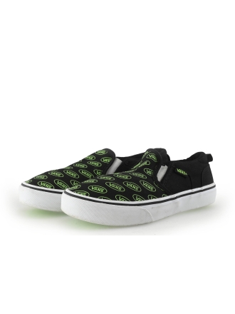 Vans Instappers Zwart 349033
 Maat 32½
 