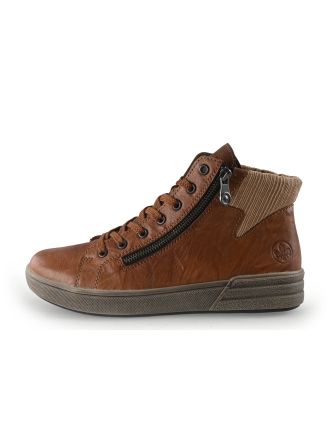 Rieker Veterboots Cognac 349070
 Maat 40
 