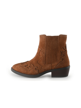 Muyters Cowboy laarzen Cognac 349409
 Maat 37
 