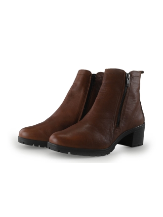 Feyn Enkellaarzen Cognac 349592
 Maat 40
 