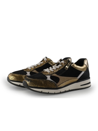Marco Tozzi Sneakers Goud 349782
 Maat 37
 