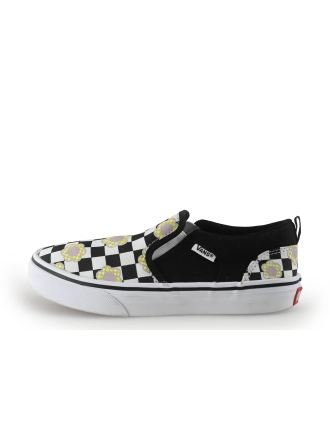 Vans Instappers Zwart 349834
 Maat 34
 