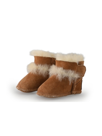 Warmbat Australia Pantoffels Cognac 349875
 Maat 19
 