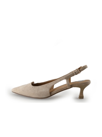 Manfield Pumps Beige 350005
 Maat 38
 