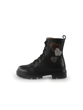 IK-KE Veterboots Zwart 350009
 Maat 28
 
