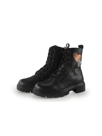 IK-KE Veterboots Zwart 350009
 Maat 28
 