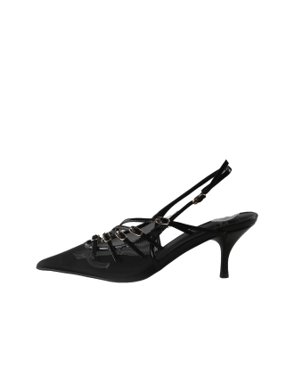Jeffrey Campbell Slingbacks Zwart 350102
 Maat 38
 