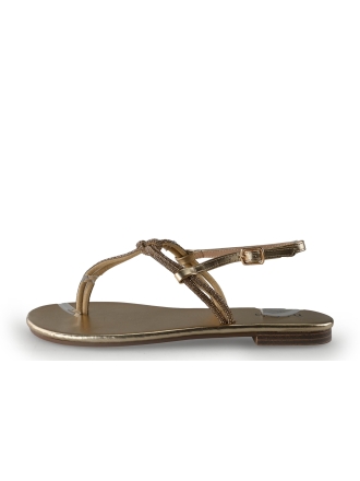 Mia & Jo Sandalen Goud 350103
 Maat 40
 