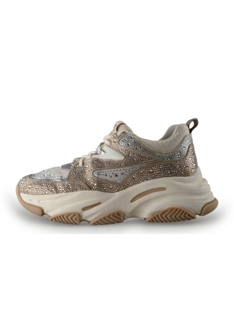 Steve Madden Sneakers Zilver 350128
 Maat 39
 