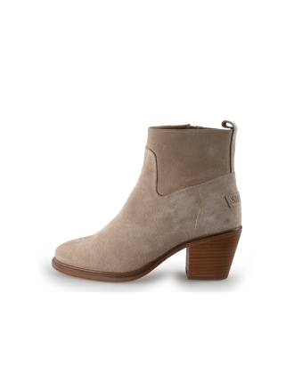 Shabbies Amsterdam Enkellaarzen Beige 350545
 Maat 38
 