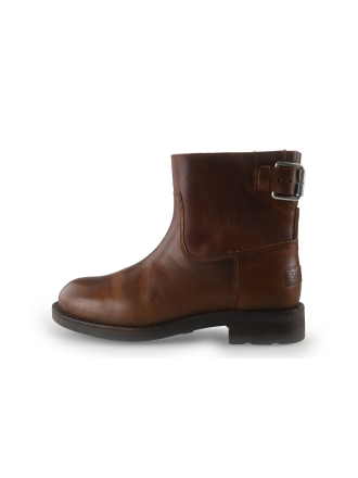 Shabbies Amsterdam Enkellaarzen Cognac 350550
 Maat 39
 