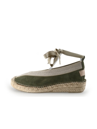 Shabbies Amsterdam Espadrilles Groen 350556
 Maat 40
 