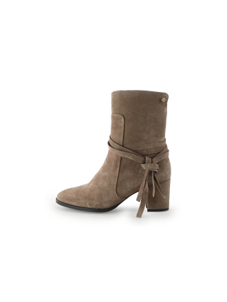 Fred de La Bretoniere Enkellaarzen Bruin 350569
 Maat 38
 