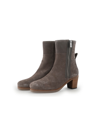 Shabbies Amsterdam Enkellaarzen Bruin 350570
 Maat 41
 