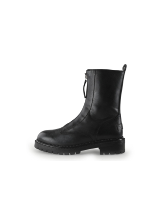 Shabbies Amsterdam Enkellaarzen Zwart 350579
 Maat 38
 