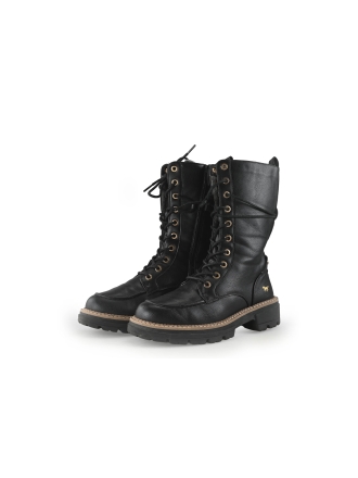 Mustang Veterboots Zwart 350584
 Maat 37
 